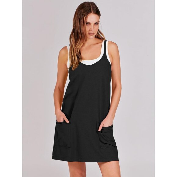 Women Summer Mini Romper Workout Sport Outfits Shorts Trendy Vacation Dress - Picture 2 of 8